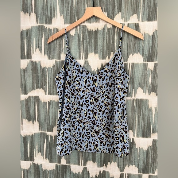 L’AGENCE - Silk Top - blue leopard - S - Picture 6 of 7